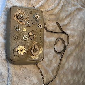 Michael Kors crossbody floral purse